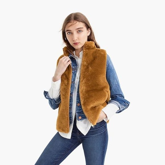 Plush Fleece Excursion Fur Vest For Women XSmall, XS Like New - Picture 1 of 3